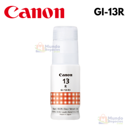 Botella de tinta CANON GI-13 RED | CorporaciónMundo Negocios