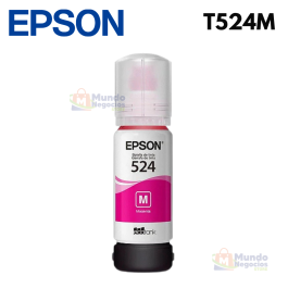 Botella de tinta EPSON 524 Magenta Botella 70ML | Corporación Mundo Negocios