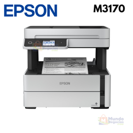 IMPRESORA MULTIFUNCIONAL EPSON ECOTANK M3170 WIFI ADF DUPLEX - MUNDO NEGOCIOS