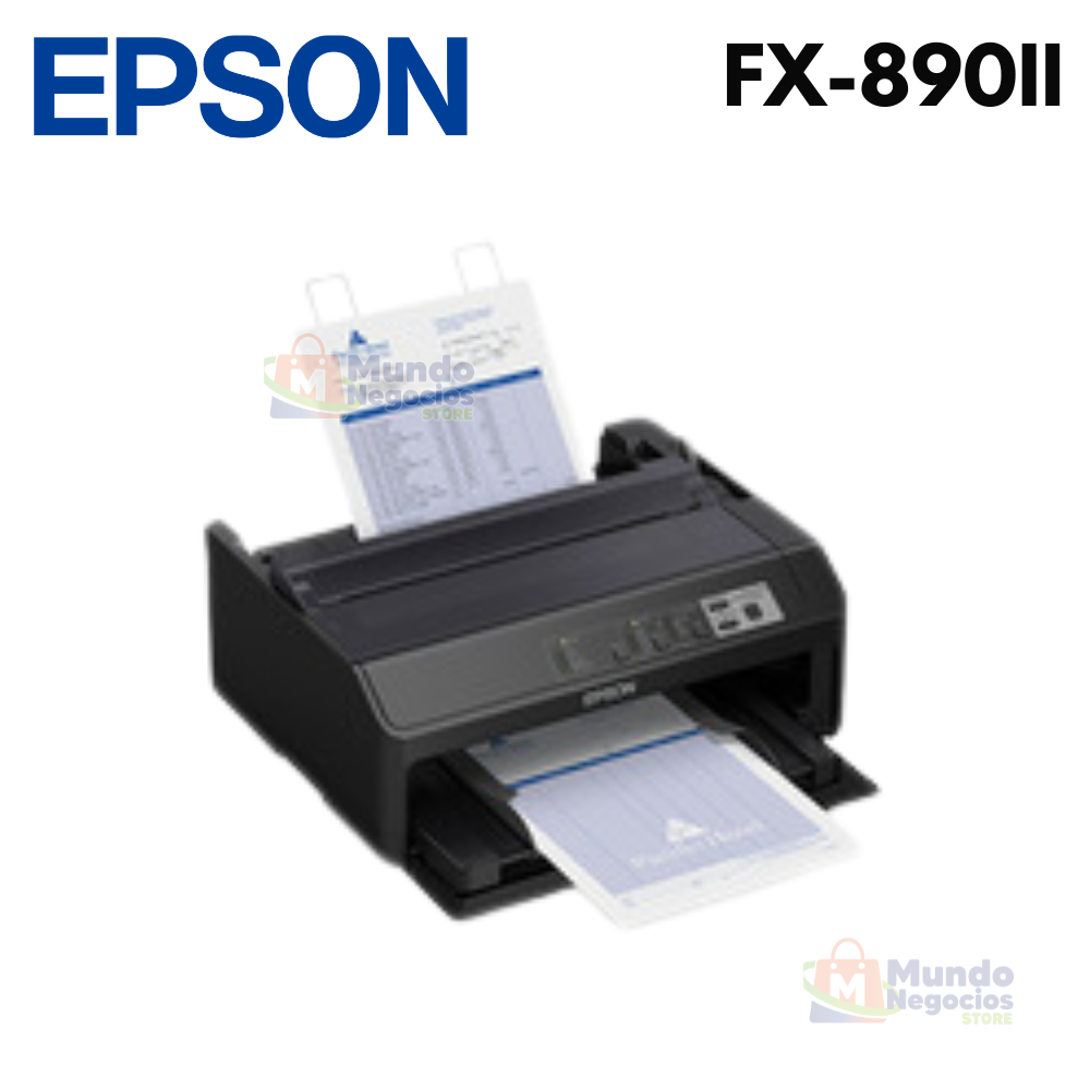 Impresora Matricial Epson Fx-890II Matriz 9 Pines - Mundo Negocios