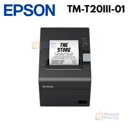 Impresora Termica Ticketera EPSON TM-T20III-01 USB 80mm | Corporación Mundo Negocios
