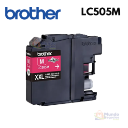 CARTUCHO DE TINTA BROTHER LC505MXXL MAGENTA -MUNDO NEGOCIOS