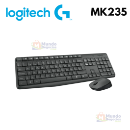 Teclado y Mouse LOGITECH MK235 WIRELESS | Corporación Mundo Negocios