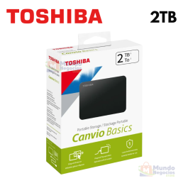 Disco duro externo TOSHIBA 2TB| Corporación Mundo Negocios