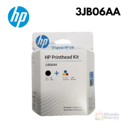 Kit cabezal HP 3JB06AA negro y colores | Corporación Mundo Negocios