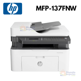 Impresora HP LASERJET MFP 137FNW Monocromática | Corporación Mundo Negocios