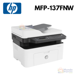 Impresora HP LASERJET MFP 137FNW Monocromática | Corporación Mundo Negocios