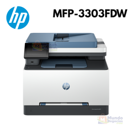 Impresora HP LaserJet Pro MFP 3303fdw color | Corporación Mundo Negocios