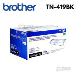Tóner BROTHER TN-419 black 9000 páginas- Corporación Mundo Negocios