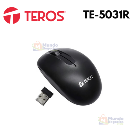 Mouse TEROS OPTICO inalámbrico TE-5031R | Corporación Mundo Negocios