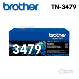 Toner Brother Tn-3479 Negro Original Rendimiento 3000 Pag  - Mundo Negocios