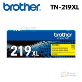 Toner Brother Tn-219xl Yellow Original Rendimiento 2300 Pag. - Mundo Negocios