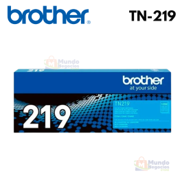 Toner Brother Tn-219 Cyan Original Rendimiento 1200 Pag.- Mundo Negocios