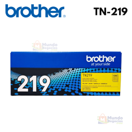 Toner BROTHER TN-219 Yellow Original Rendimiento 1200 Pag. | Corporación Mundo Negocios