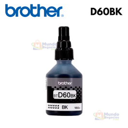 Tinta BROTHER D60BK negro | Corporación Mundo Negocios