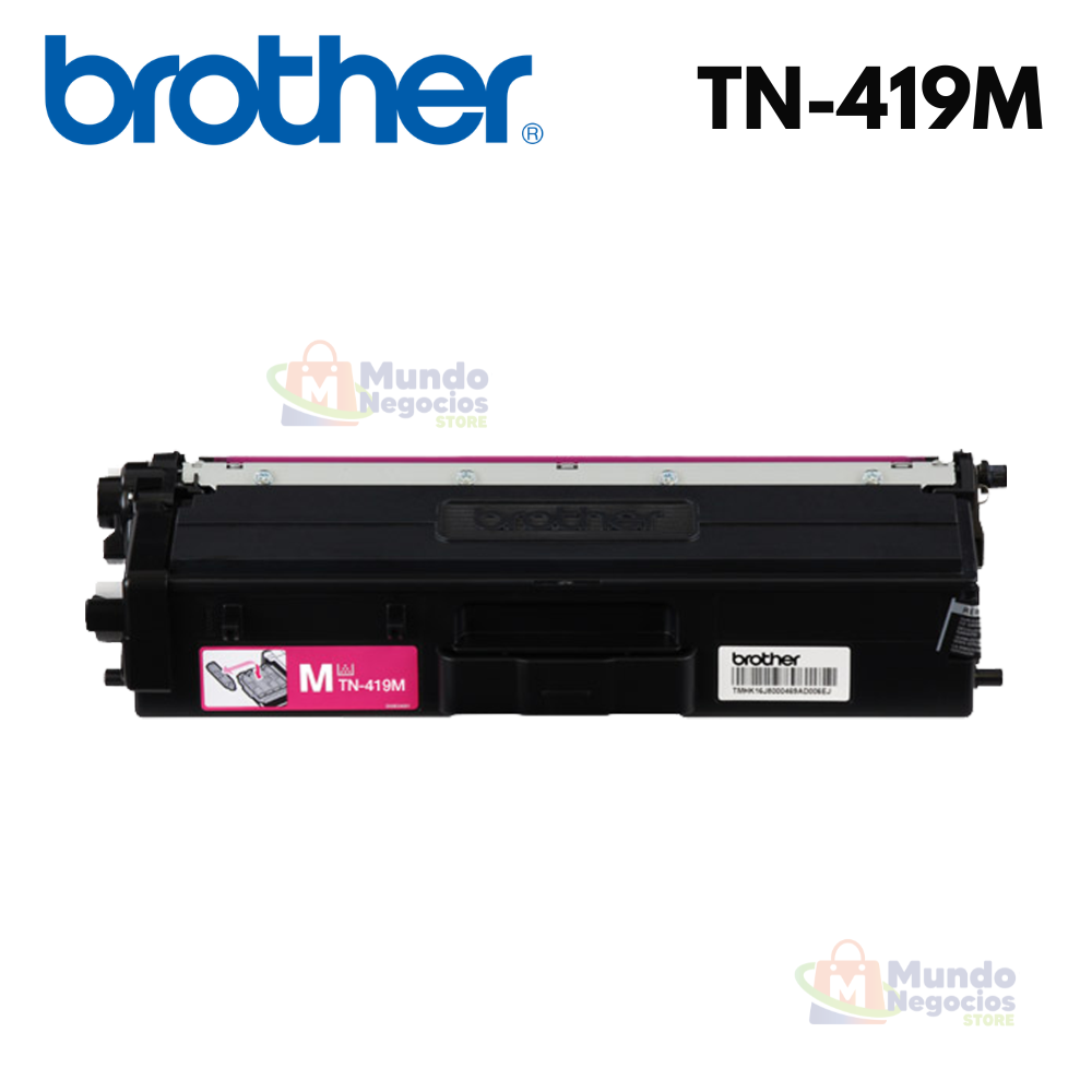 Tóner BROTHER TN-419 magenta 9000 páginas | Corporación Mundo Negocios