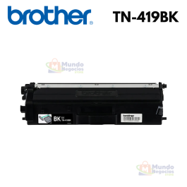 Tóner BROTHER TN-419 BLACK 9000 páginas | Corporación Mundo Negocios