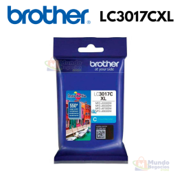 Cartucho tinta BROTHER LC3017C XL- Corporación Mundo Negocios