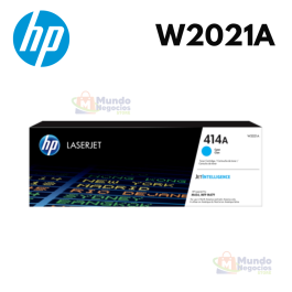 Tóner HP LaserJet 414A CYAN (W2021A) | Corporación Mundo Negocios