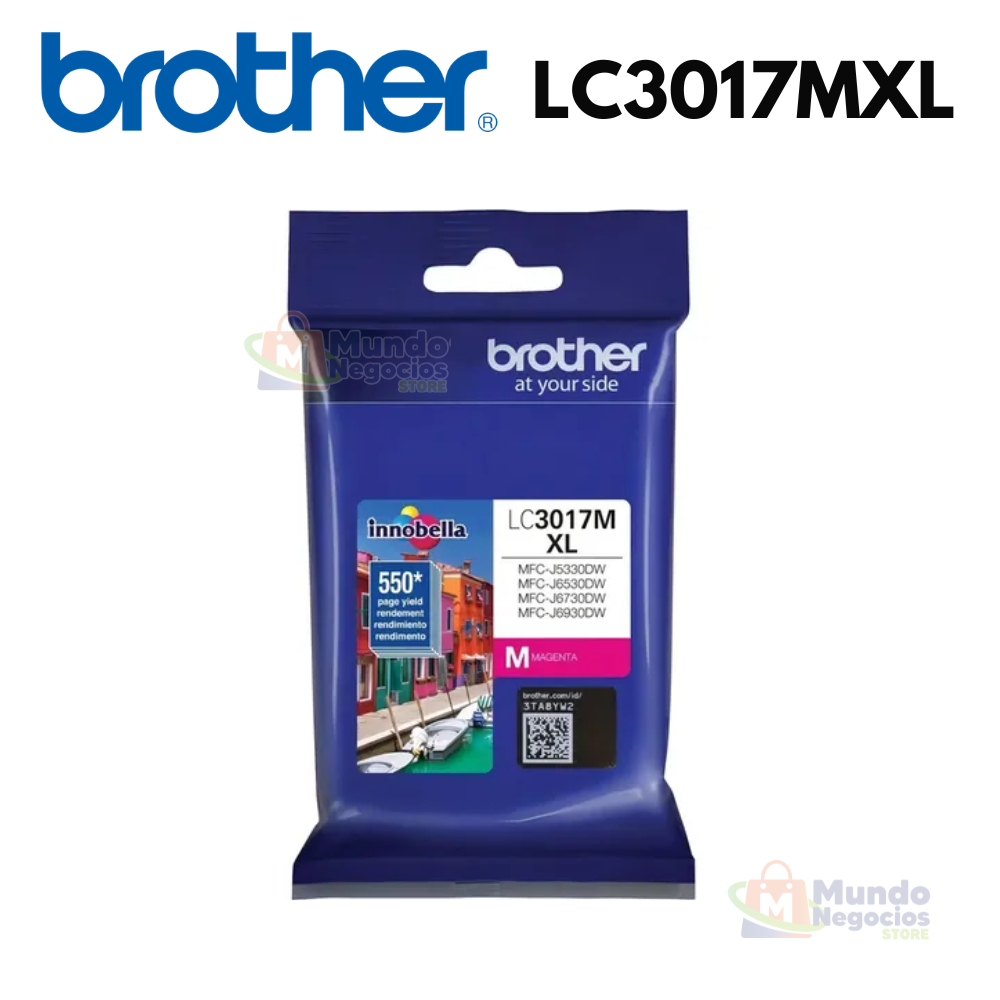 Cartucho Tinta BROTHER LC3017M XL | Corporación Mundo Negocios