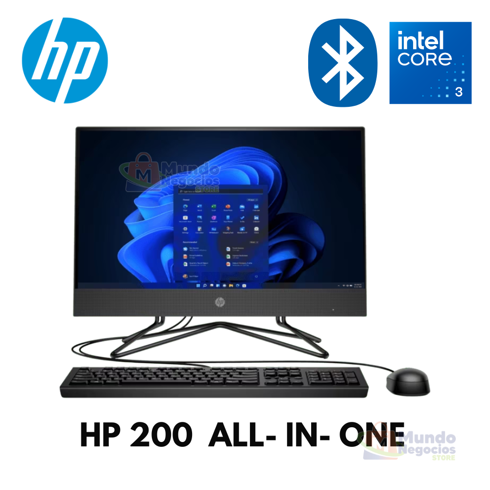 HP 200 G4 22 All in One PC | Corporación Mundo Negocios