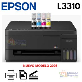 Impresora Multifuncional Epson EcoTank L3310 USB | Mundo Negocios Store