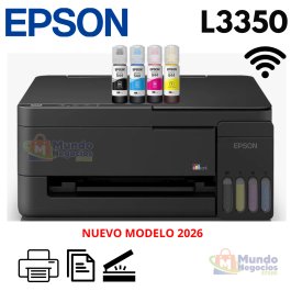 Impresora Multofuncional Epson EcoTank L3350 WiFi | Mundo Negocios Store