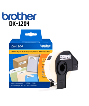 CINTA BROTHER DK-1204(17mm...